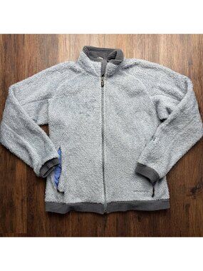 Vintage PATAGONIA REGULATOR Fleece Jacket WOMENS Medium Grey